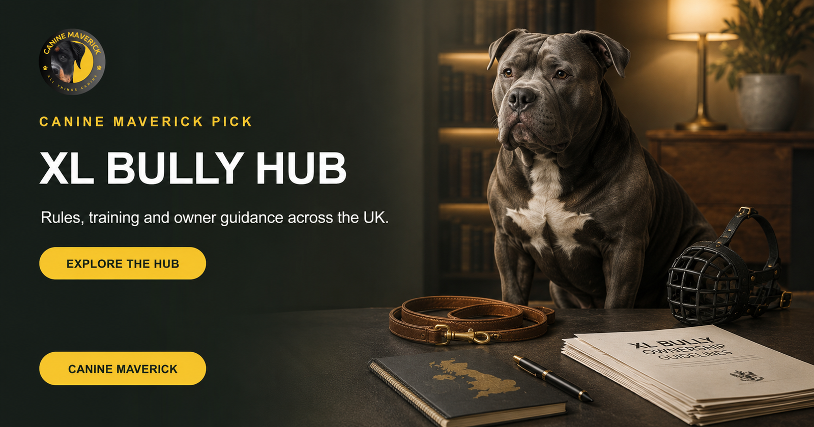 Canine Maverick XL Bully owner guidance hub
